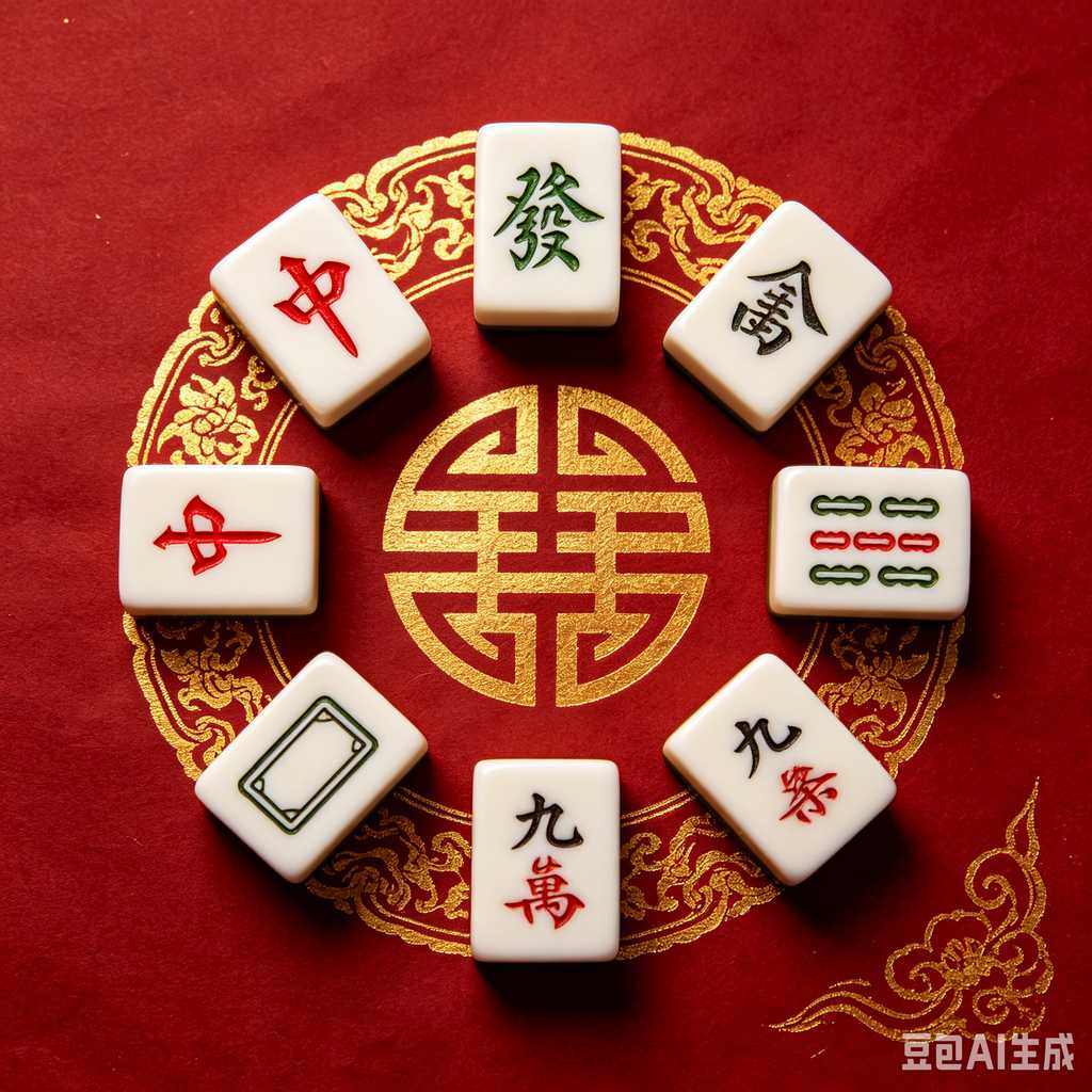 mahjong rack set of four